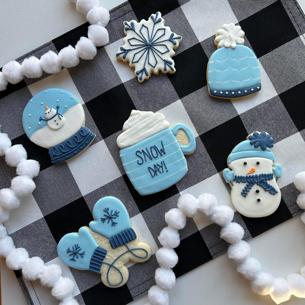 Sold Out! 01242024 Beginner Cookie DecoratingLet it Snow Themed wit