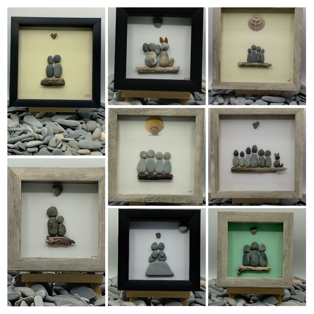 SOLD OUT 05/01/2024 Unique Pebble Art 6pm Hammer and Stain