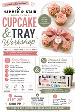 9/25/2026 6pm FRIDAY 🌸 Petals & Pastries: A Cupcake & Tray Workshop w/ Sweet Melissa's