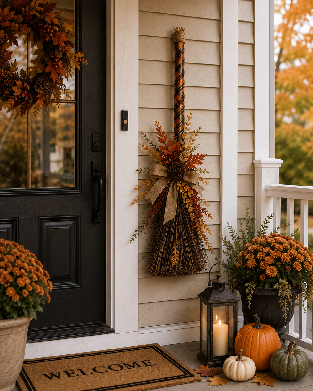 10/6/2026 (6pm) TUESDAY 🎃🧹 Brooms, Blooms & Boo! Workshop (SPECIAL INTRO PRICE $60)
