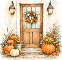 10/14/2026 (6pm) WEDNESDAY 🎨🍂 Brushes, Brews & Autumn Hues: A Fall EASY WATERCOLOR Workshop 🍷✨