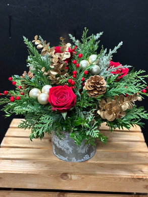 12/19/2023 Holiday Centerpiece Floral Workshop with Stoughton Flower Shop 6pm