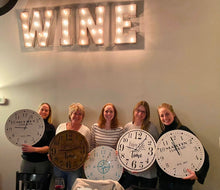 03/10/2025 Clock Workshop at Uva Wine Bar, Plymouth MA (7:00pm)