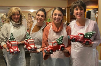 Sold Out 11/29/2023 LIGHT UP Holiday Ceramics Workshop 7pm Easton Festival of Trees
