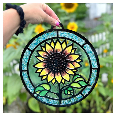 Sold Out 09/23/2025 Fall/Spooky Faux Stained Glass Inspired Resin Workshop 6pm