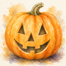 10/14/2026 (6pm) WEDNESDAY 🎨🍂 Brushes, Brews & Autumn Hues: A Fall EASY WATERCOLOR Workshop 🍷✨