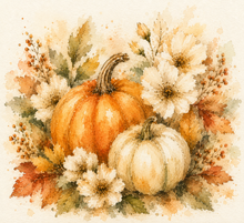10/14/2026 (6pm) WEDNESDAY 🎨🍂 Brushes, Brews & Autumn Hues: A Fall EASY WATERCOLOR Workshop 🍷✨