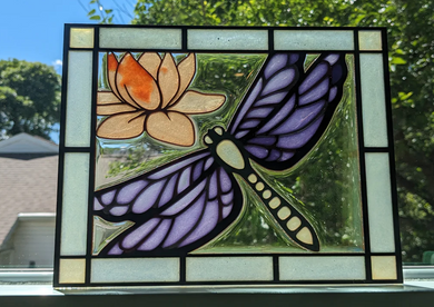 SOLD OUT 7/31/2024 Summertime Faux Stained Glass Inspired Resin Workshop 6pm