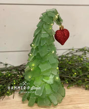 SOLD OUT 12/16/2024 Grinchmas Tumbled Sea Glass Holiday Tree Workshop at Uva Wine Bar, Plymouth MA 7pm