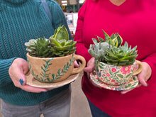 11/19/2026 (6pm) THURSDAY 🌿 Paint, Plant & Bloom: A Succulent Teacup Workshop w/ Stoughton Flower Shop
