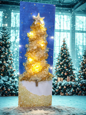 12/09/2025 Crushed Glass Tree Workshop 7pm EASTON FESTIVAL of TREES