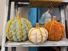 10/4/2026 (11am) SUNDAY 🎃 Chunky Pumpkin Trio Workshop *New Project*