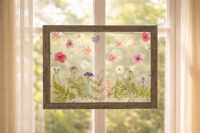 5/14/2026 (6pm) THURSDAY Dazzling Wildflower Resin WindowScape Workshop