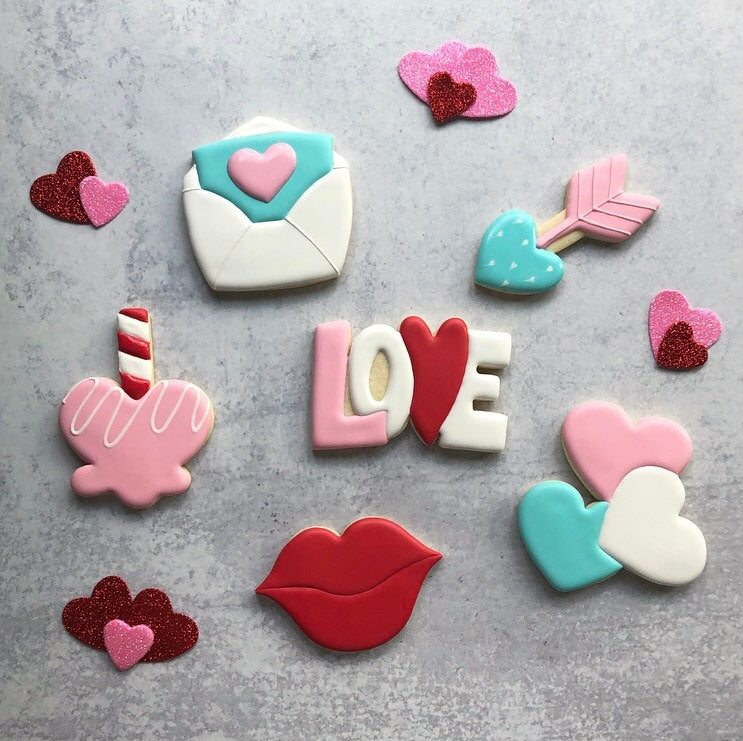 02/13/2022 Beginner Cookie Decorating with Confections (GALENTINE'S THEMED) 2:30pm