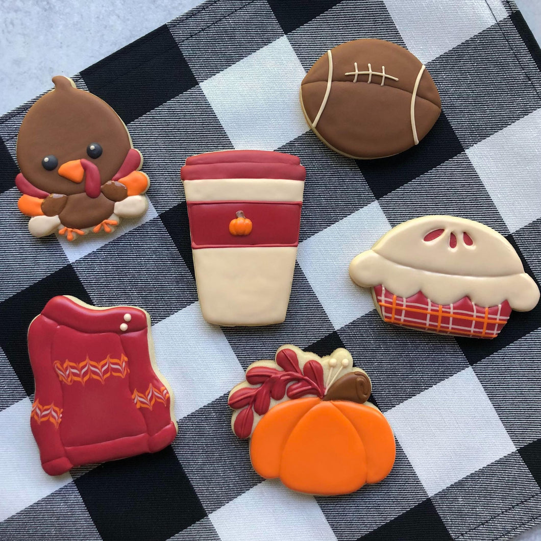 11/08/2022-Beginner Cookie Decorating-Hello Fall with Confections 6:30pm