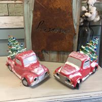 11/06/2019 Ceramic Vintage Christmas Tree Truck Workshop 6:30pm