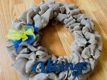 05/20/2021 (6:00pm) East Bridgewater Vikings Youth Football and Cheer Fundraiser (Burlap Wreath)