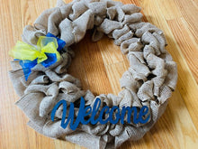 05/20/2021 (6:00pm) East Bridgewater Vikings Youth Football and Cheer Fundraiser (Burlap Wreath)