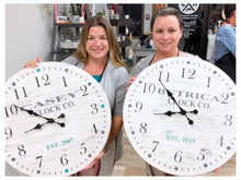02/15/2022 Round and Square Rustic Clock Workshop ($90) 6:30pm
