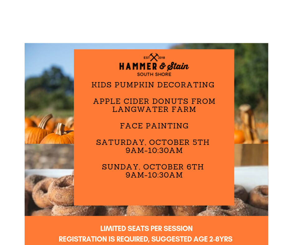 10/05/2019 Kids Fall Party (Pumpkin Decorating, Donuts and Face Painting) 9am