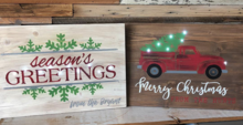 11/18/2018 (2:00pm) SUNDAY FUNDAY LightUp Holiday Pallet Sign Workshop