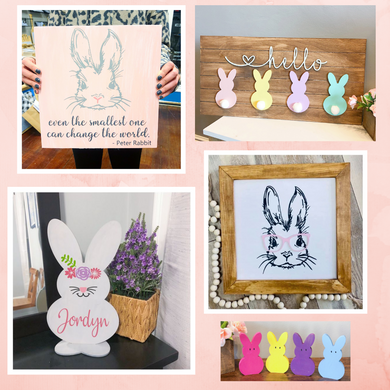 3/21/2021 - Sunday (11am) Easter & Spring Themed Projects! $35-$50 (Kid Friendly!)