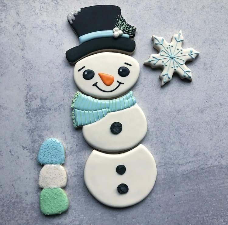 Sold out 01/18/2023-Beginner Cookie Decorating-Do you want to build a snowman? with Confections 6:30pm