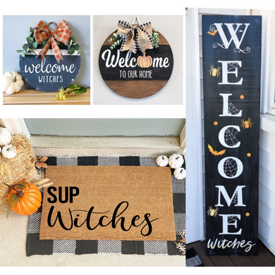9/13/2022 - Tuesday (6:30pm) Make my porch BOO-tiful Workshop - DIY Door-Hangers, Doormats & Porch Planks! ($48-$75)